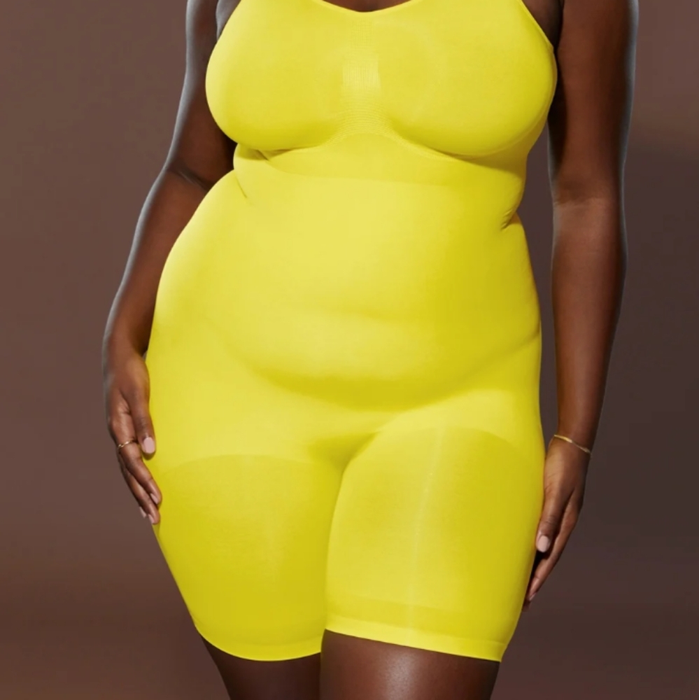 Yitty Plus Size thigh high bodysuit 👅